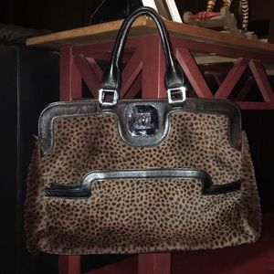 longchamp leopard print bag
